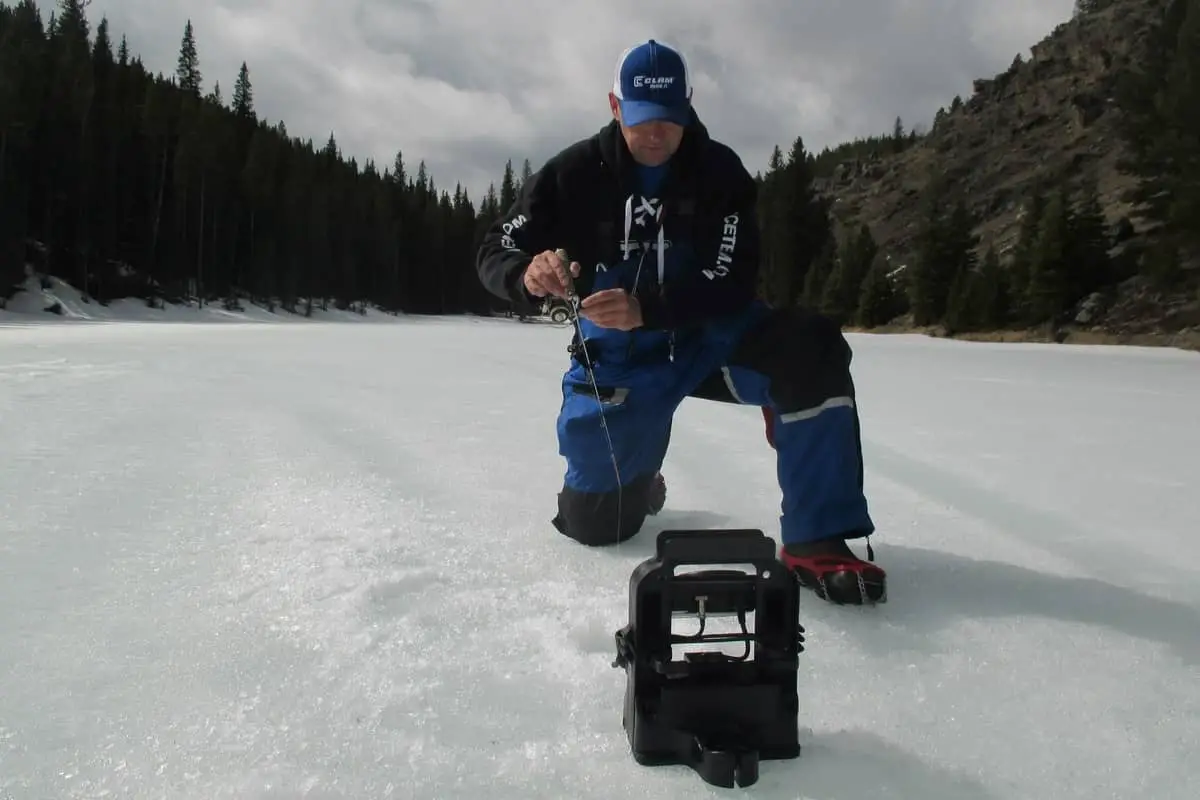 Photo of Jigging on a Wyoming Mountain Lake