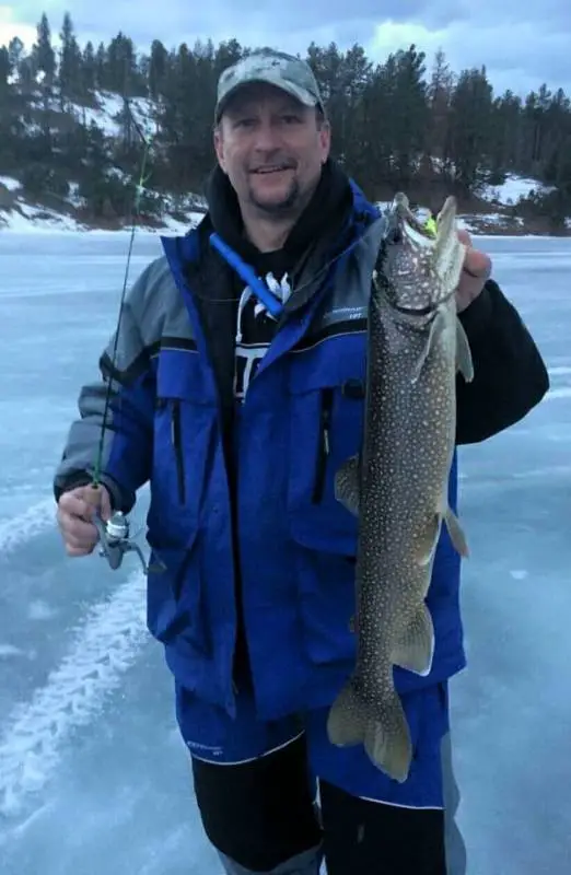Photo of Lake Trout Caught on a Makiplastic Bait