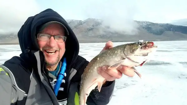Photo of Ice Fishing Trout on Henry Lake