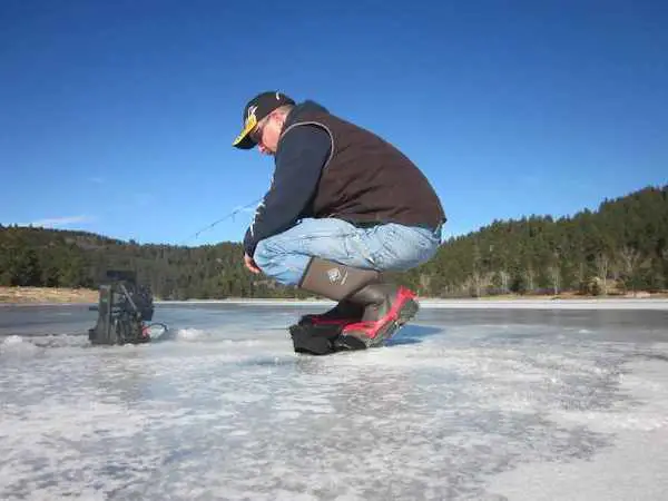 Photo of Ice fishing in the Black Hills, SD