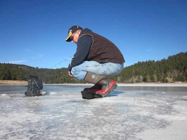 Photo of Ice fishing in the Black Hills, SD